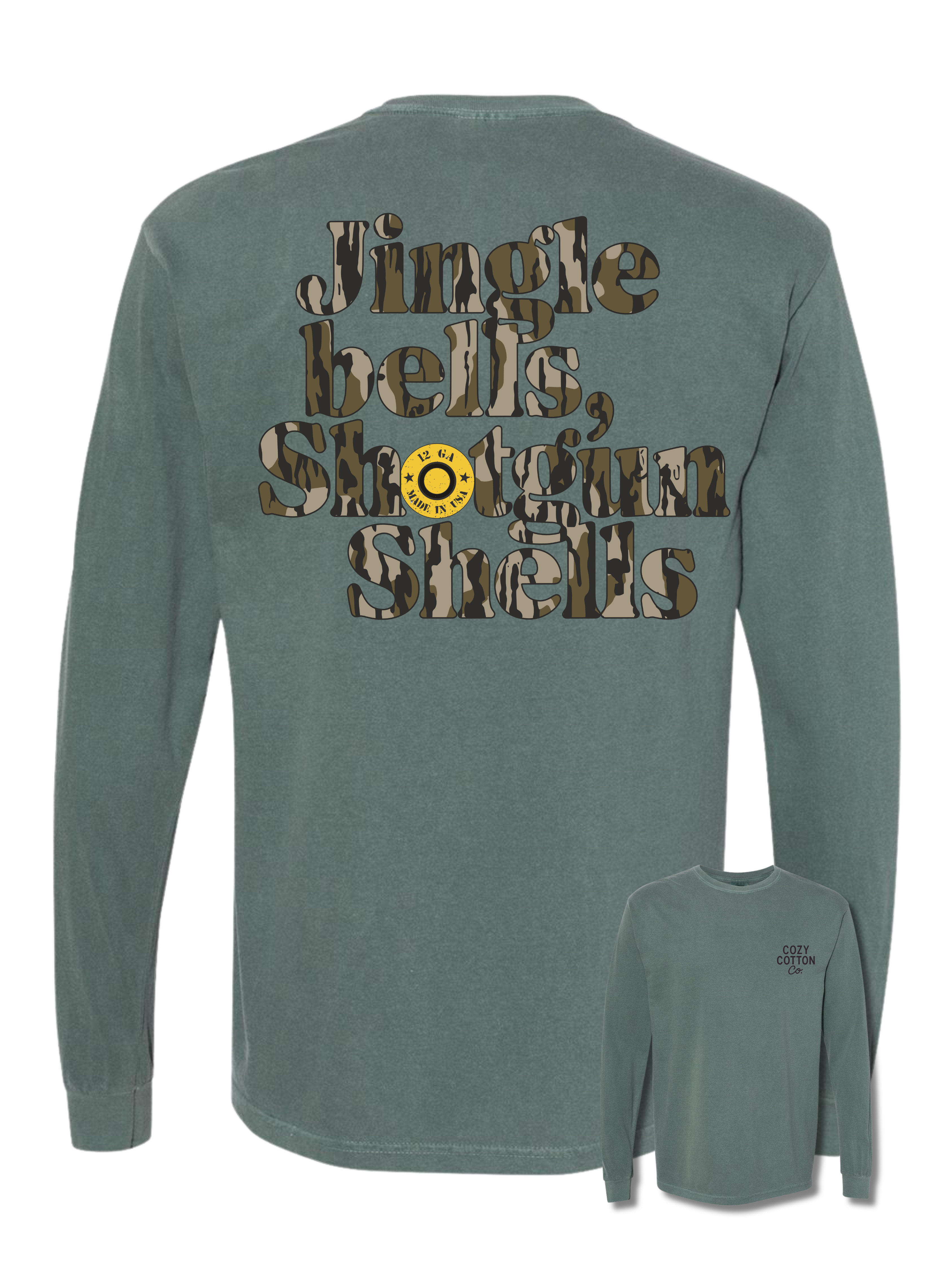 jingle bells,  shotgun shells - back