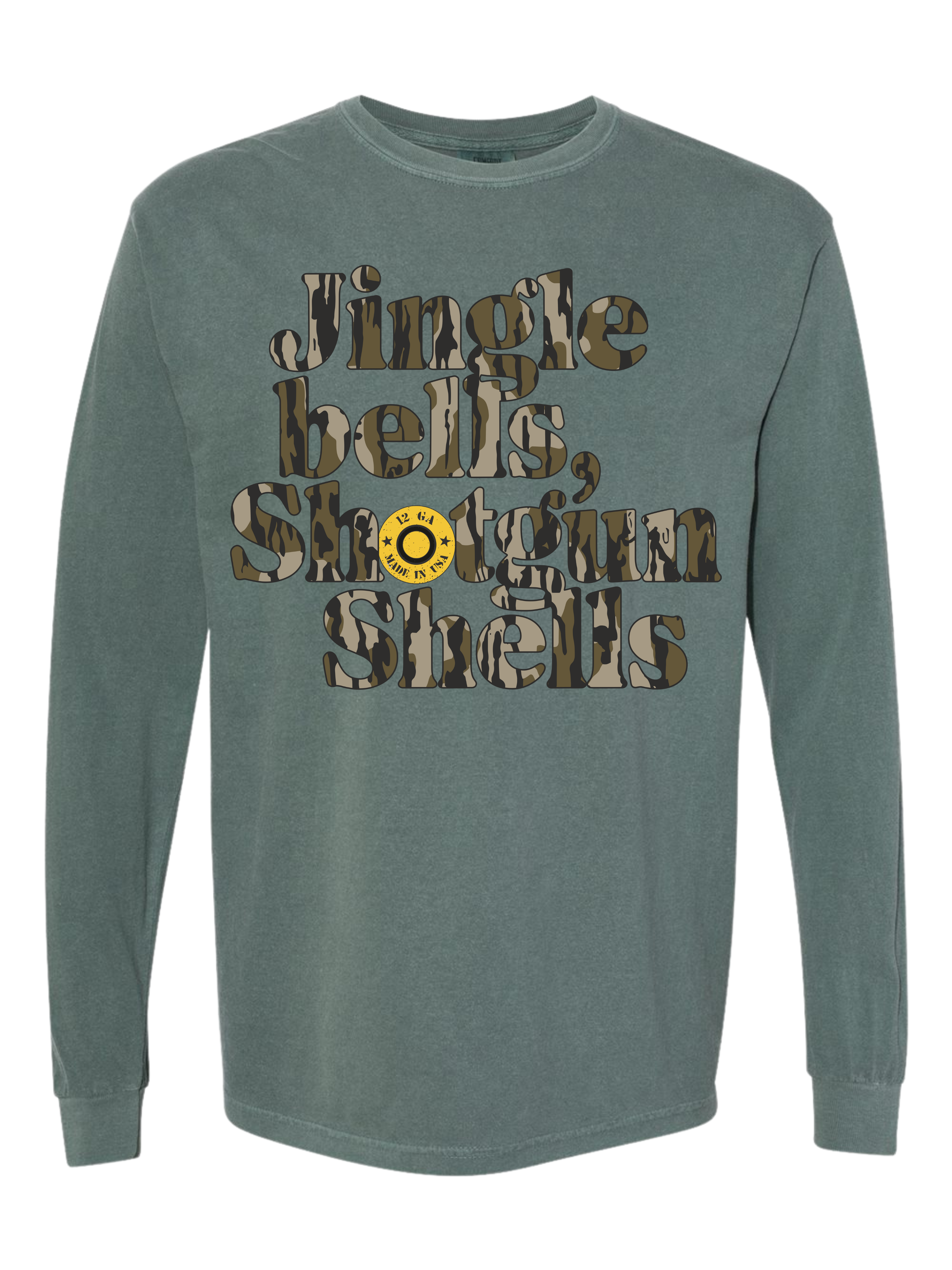 jingle bells, shotgun shells - front