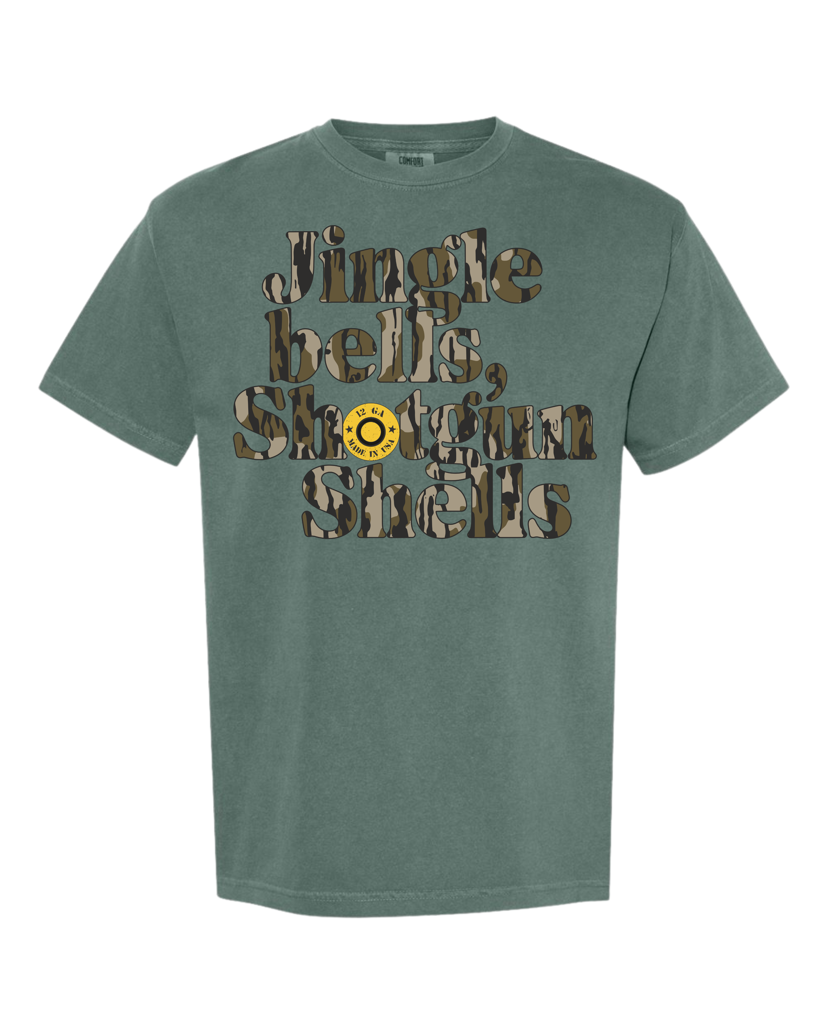 jingle bells, shotgun shells - front