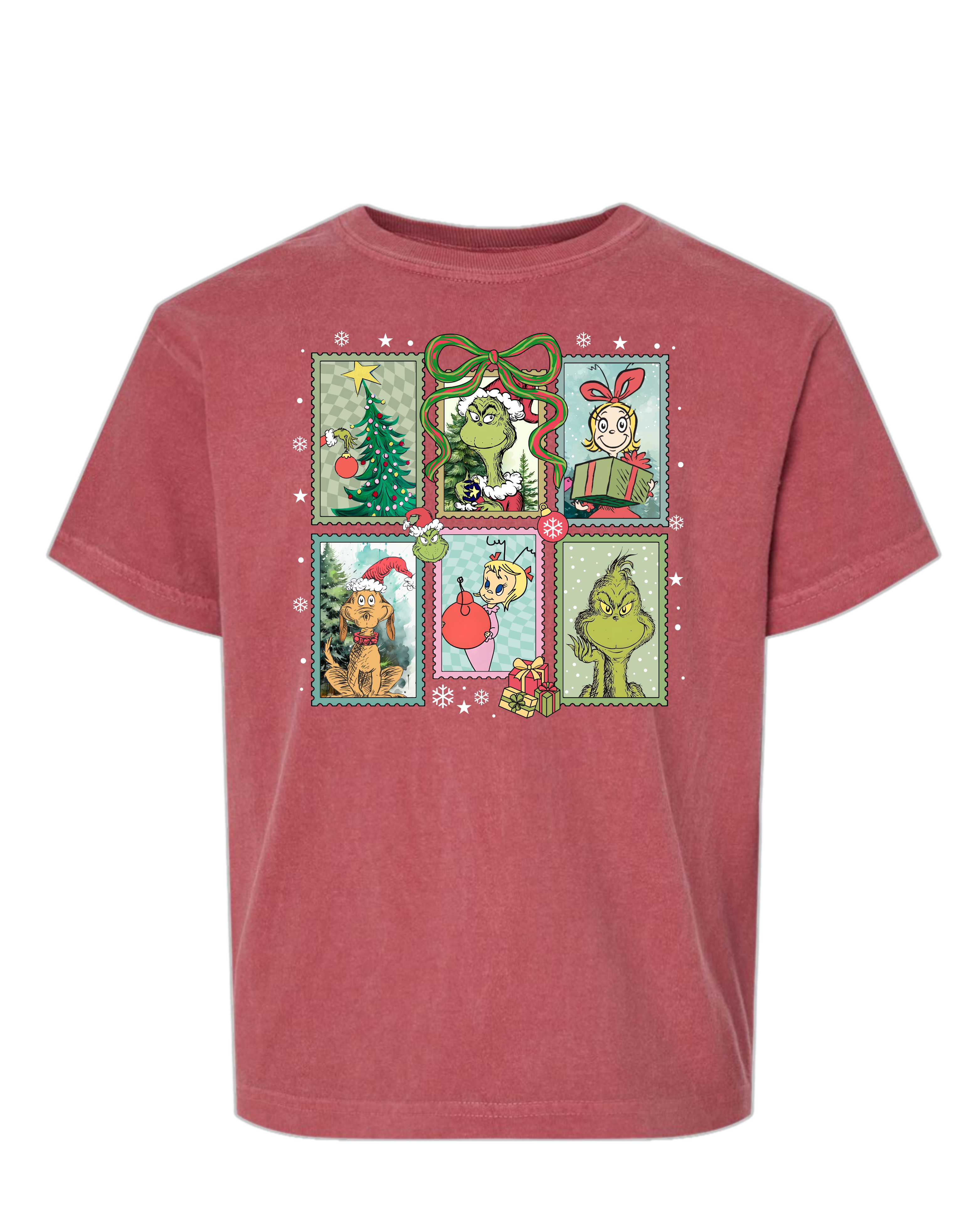 grinch stamps - kids