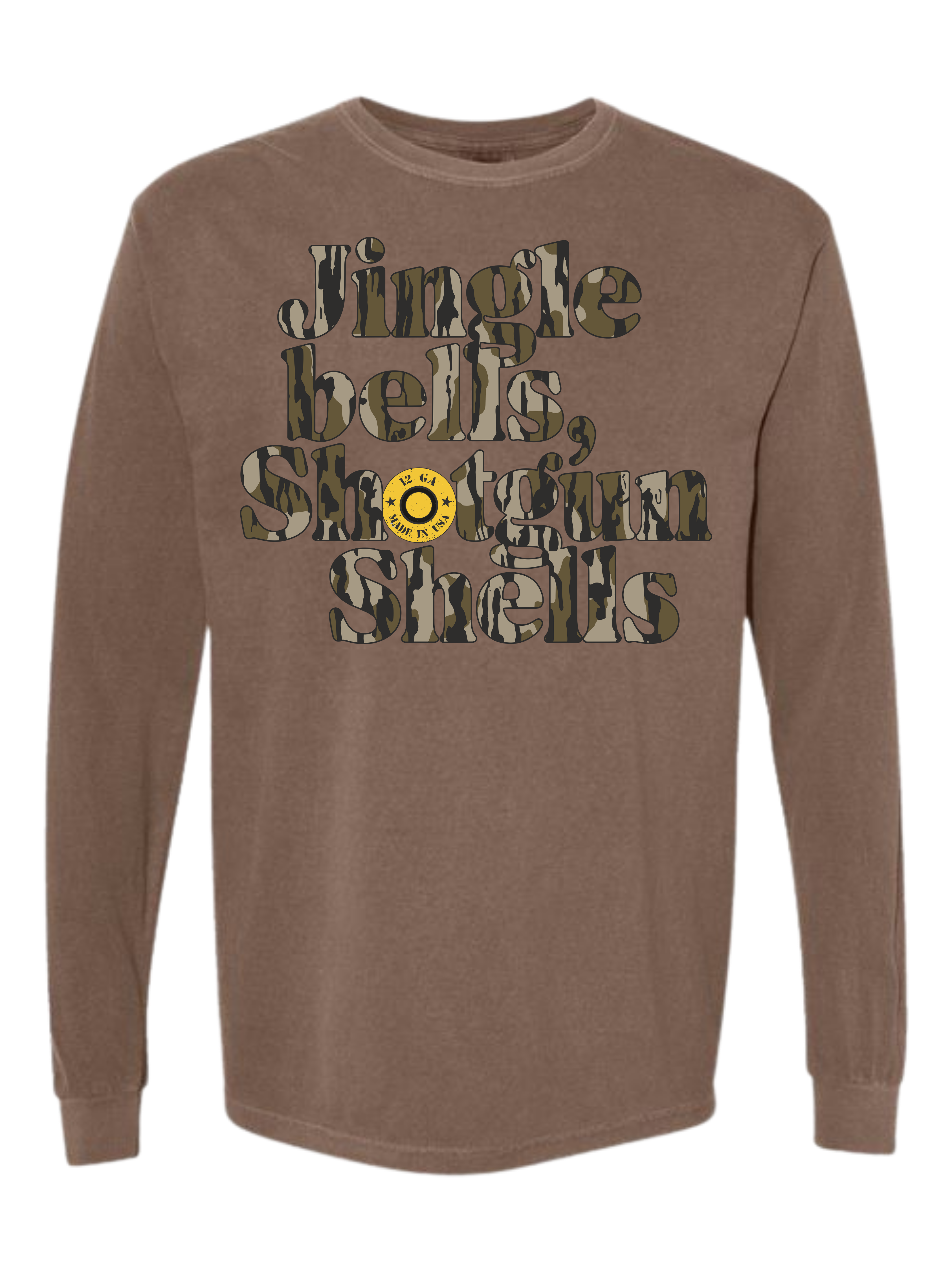 jingle bells, shotgun shells - front