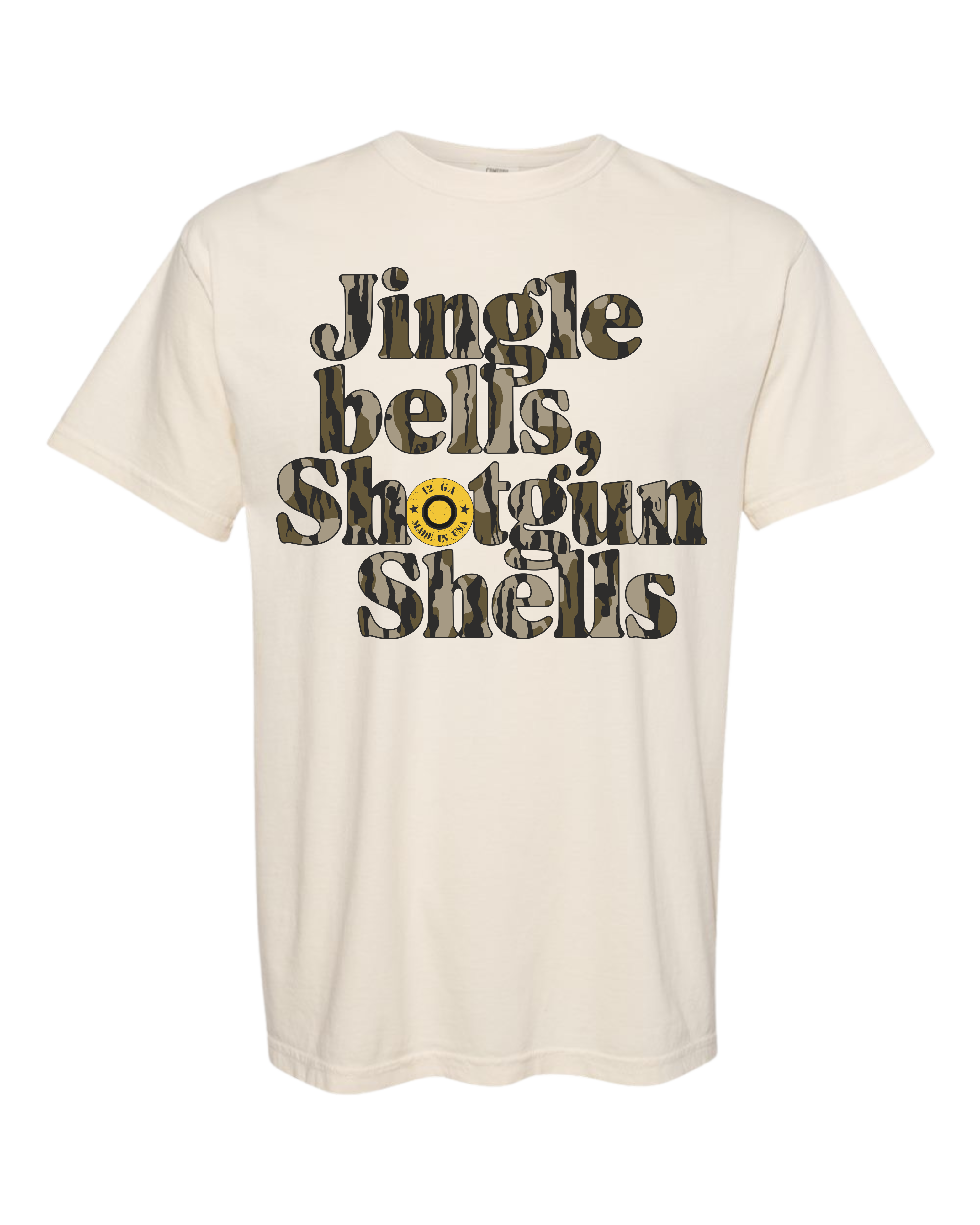 jingle bells, shotgun shells - front
