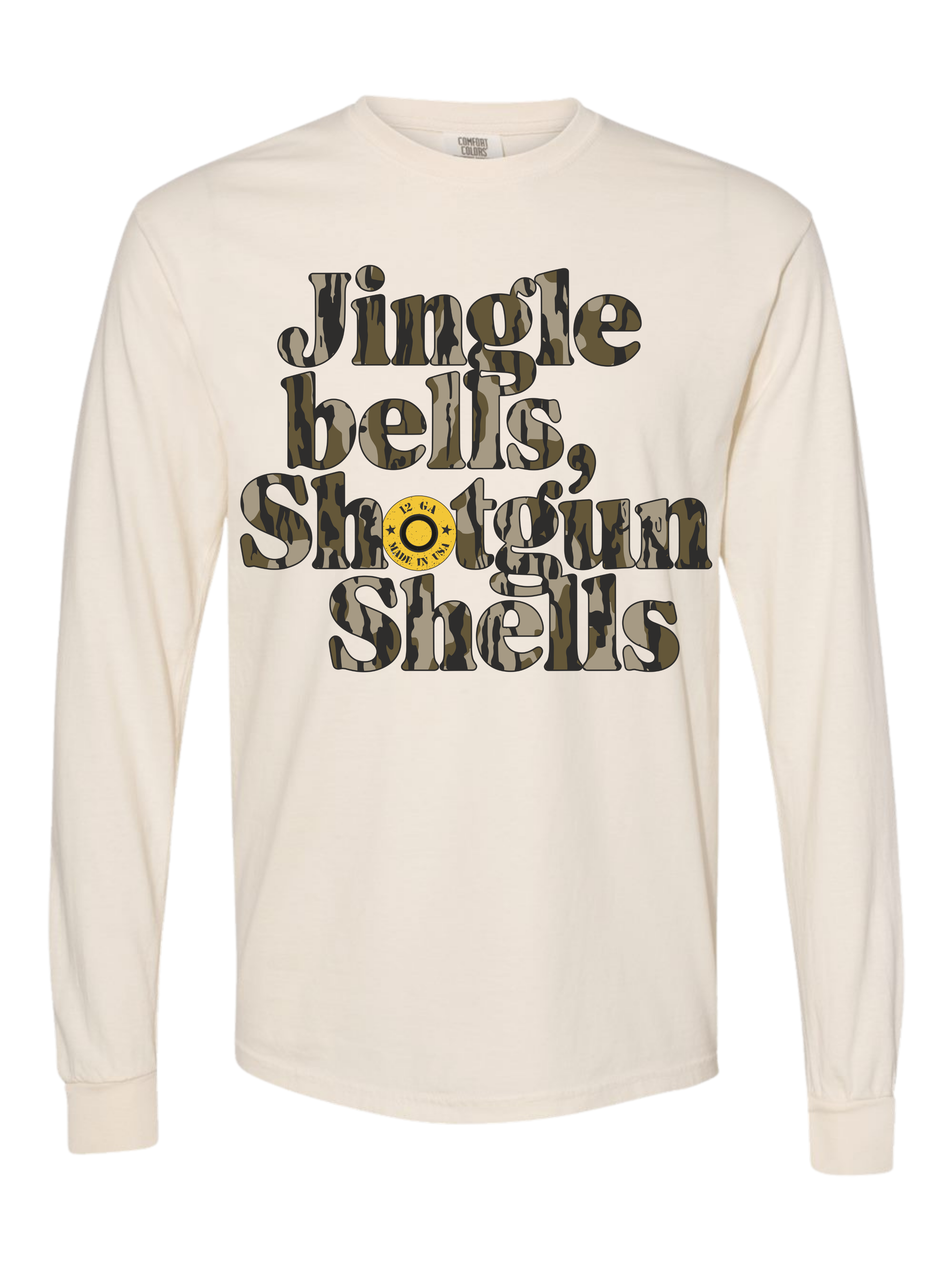 jingle bells, shotgun shells - front