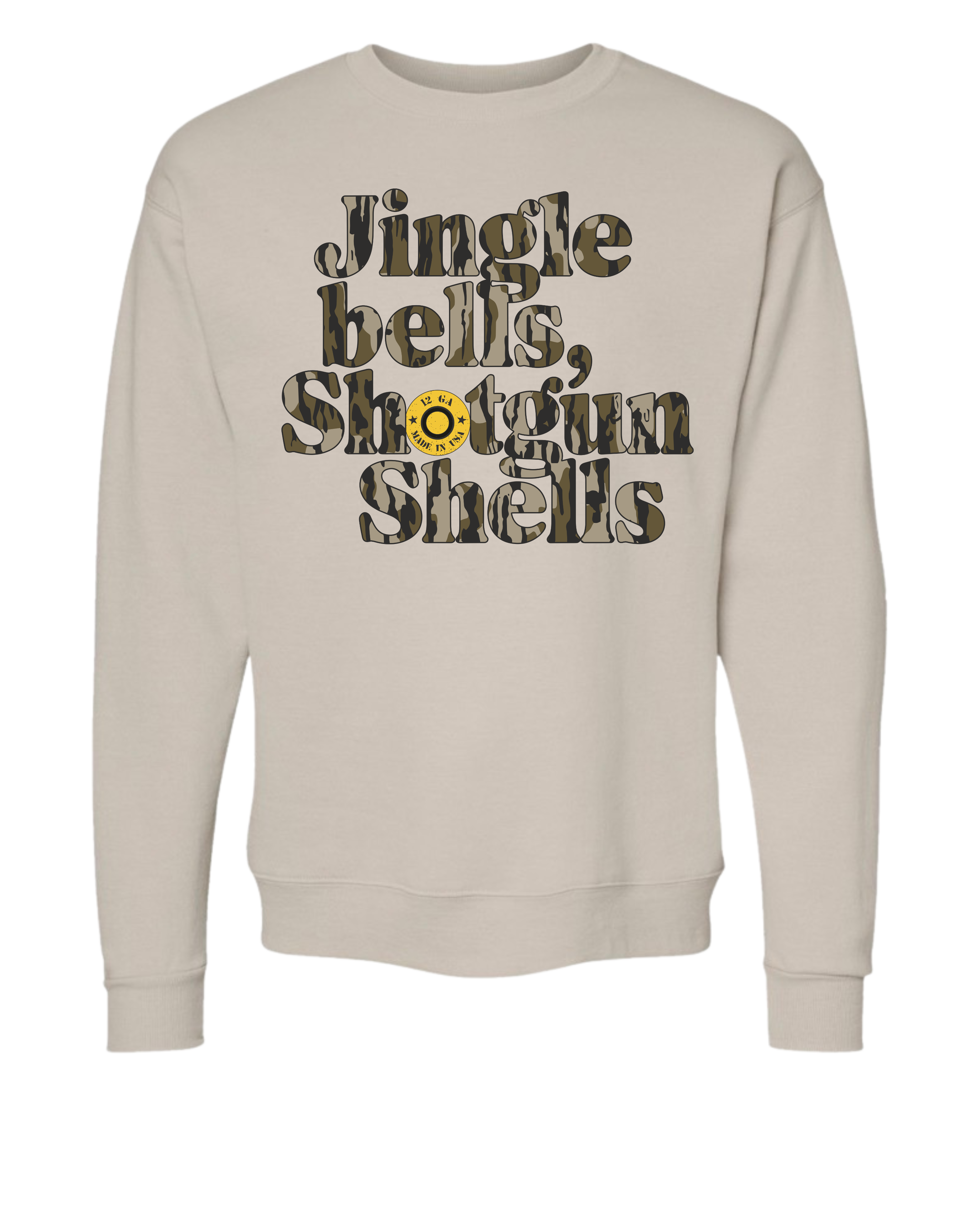 jingle bells, shotgun shells - sweater