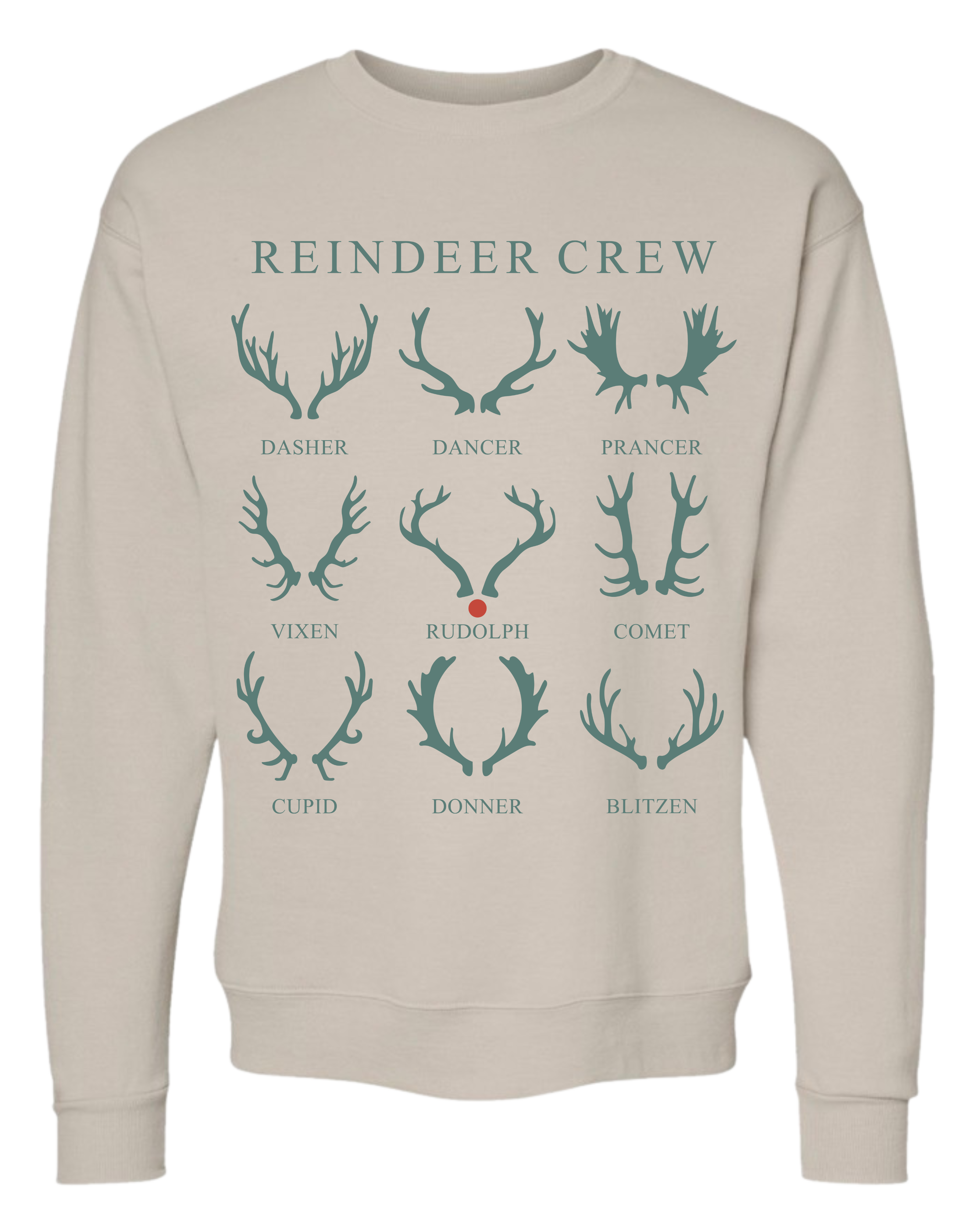 reindeer crew - sweater