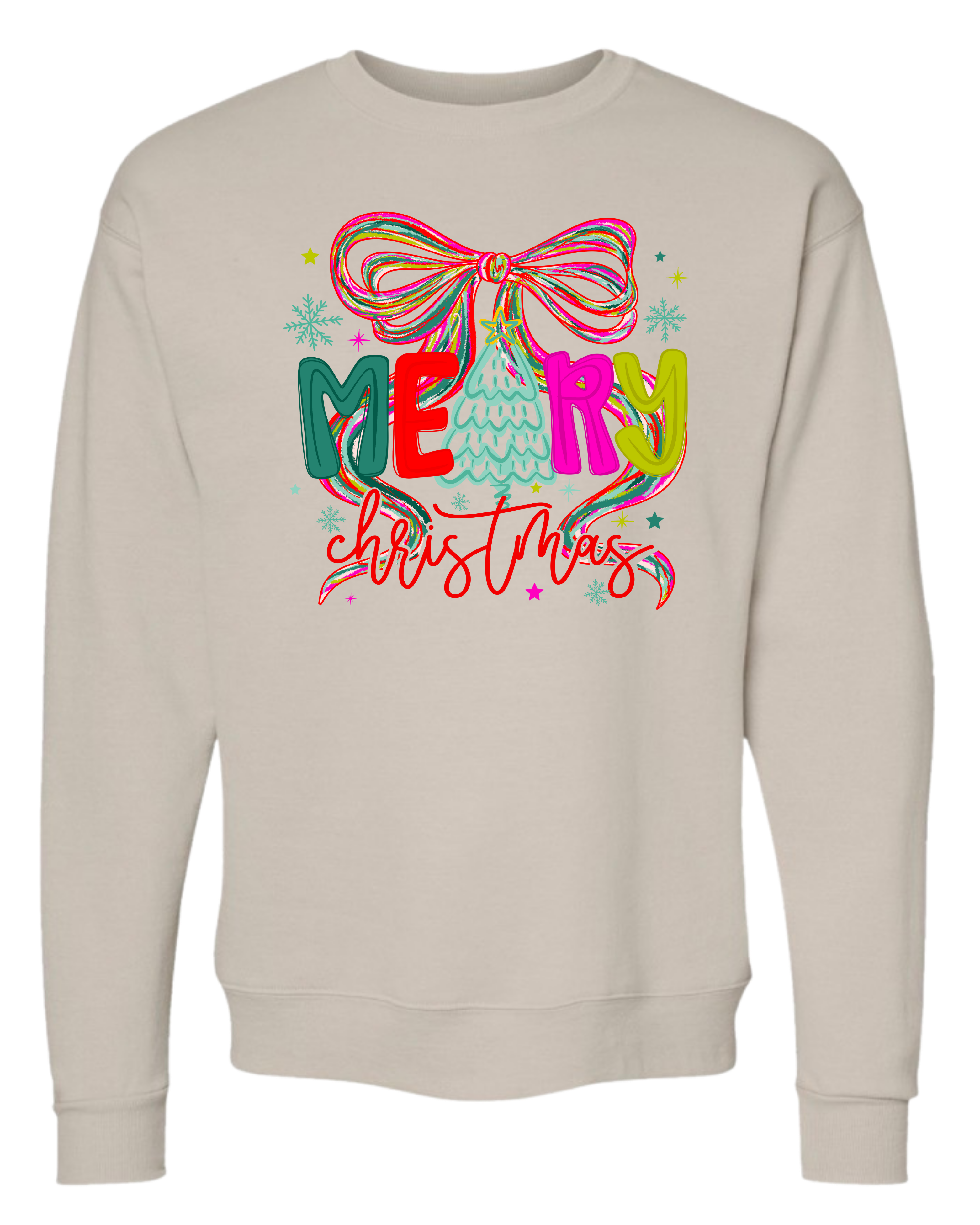 merry and bow bright - sweater