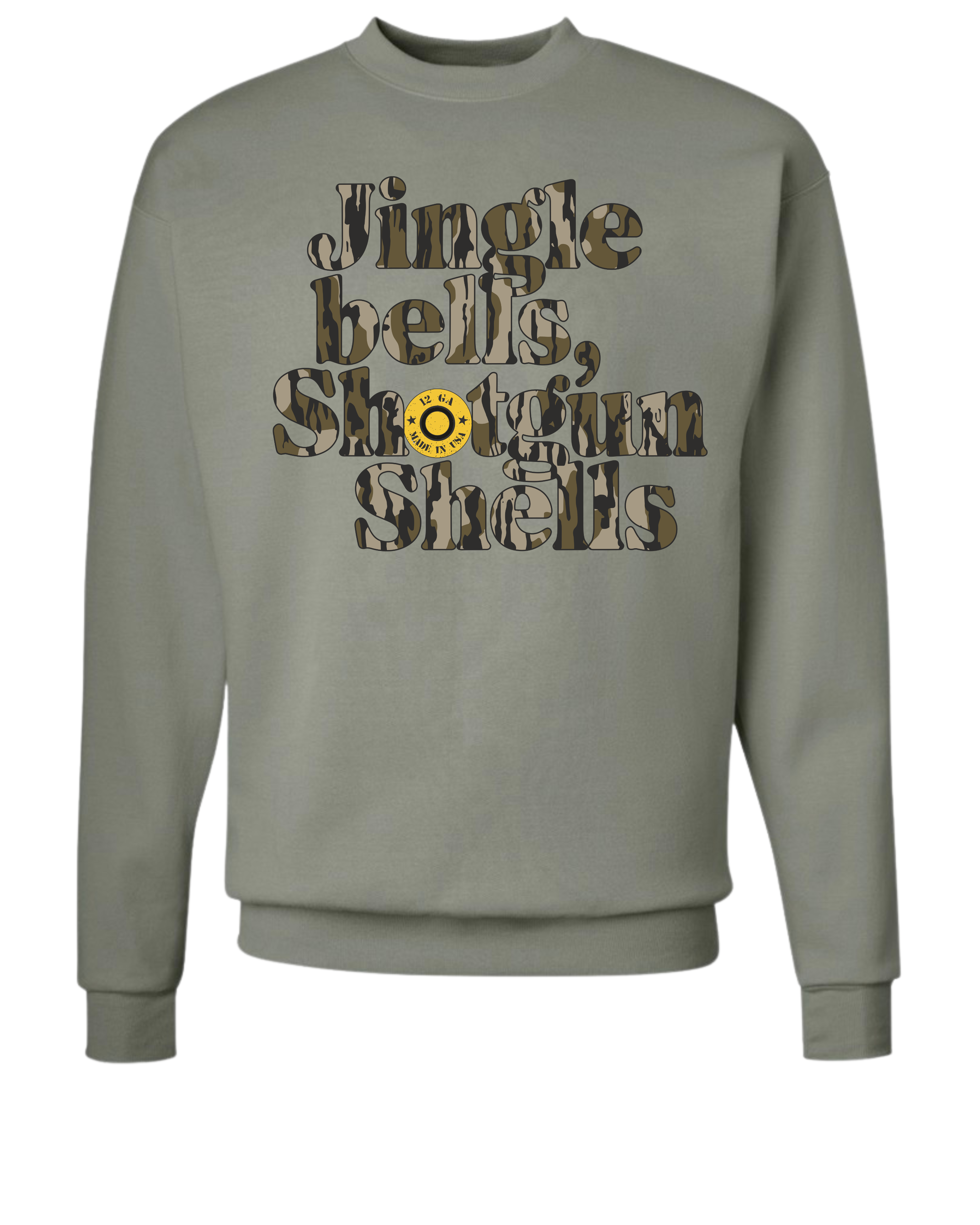 jingle bells, shotgun shells - sweater